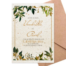 Rostoucí svatební oznámení 04