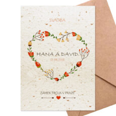 Rostoucí svatební oznámení 10