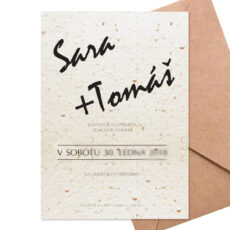 Rostoucí svatební oznámení 11