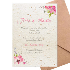 Rostoucí svatební oznámení 13