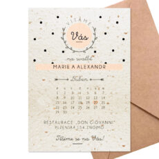 Rostoucí svatební oznámení 14