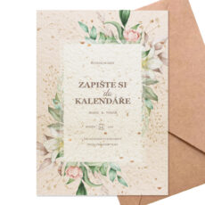 Rostoucí svatební oznámení 24