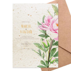 Rostoucí svatební oznámení 25