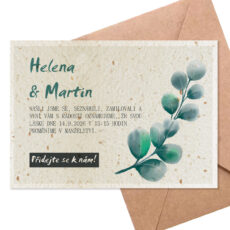 Rostoucí svatební oznámení 29